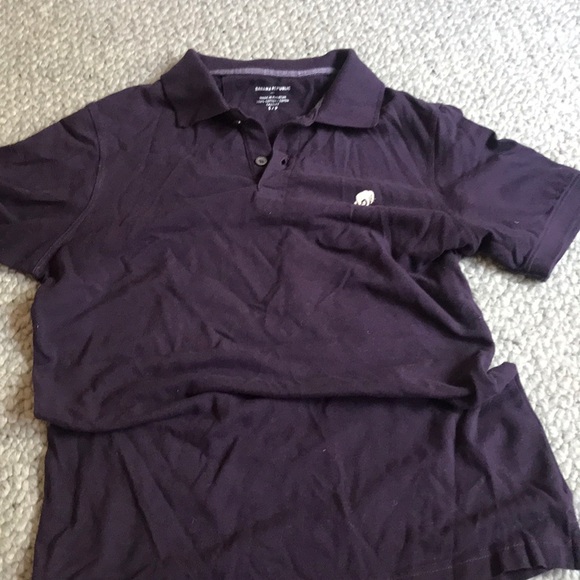 NWOT Banana Republic Purple Polo - Picture 2 of 3